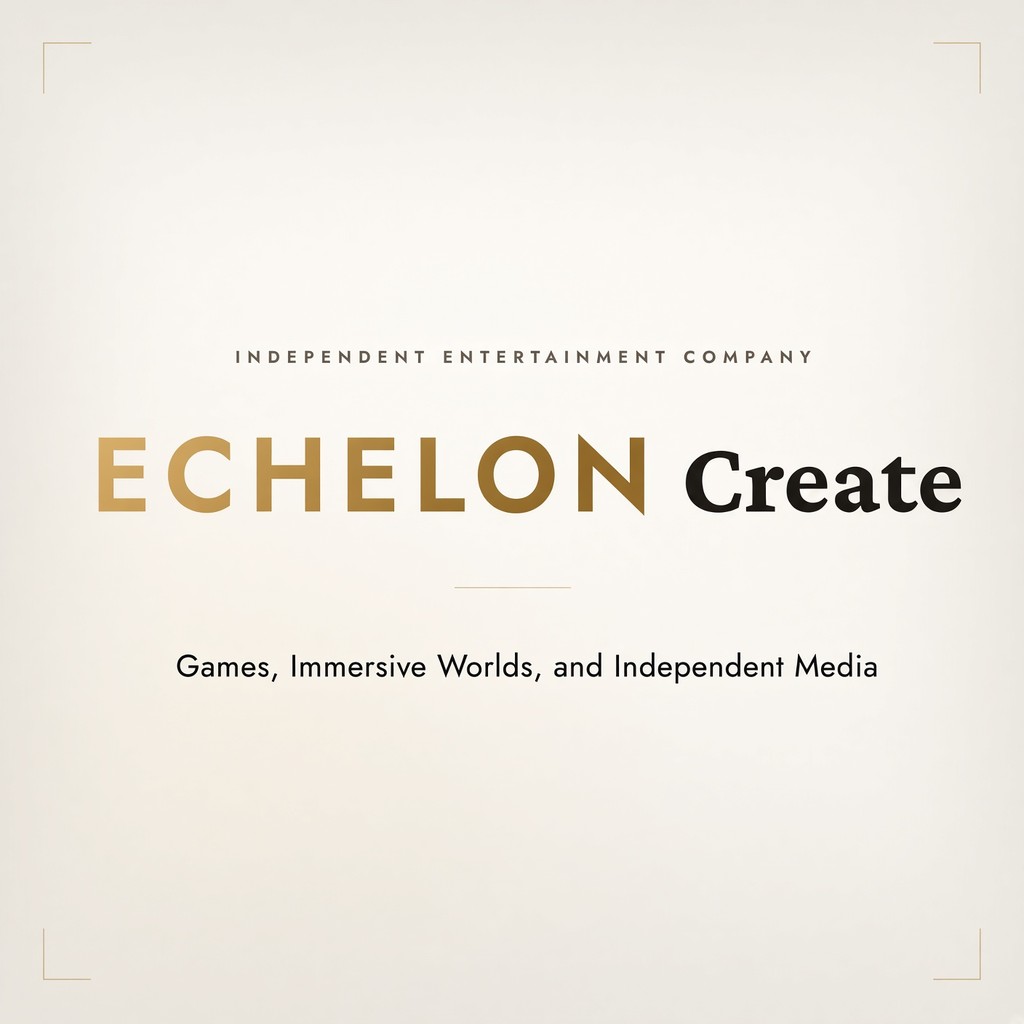 Echelon Create — Games, Immersive Worlds, and Independent Media